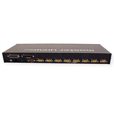 KVM switch/prepínač 8PC, VGA, PS/2+USB, OSD