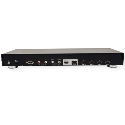 Video selektor/switch HDMI 4IN/2OUT, Audio Extraktor, EDID, RS232, 1080p