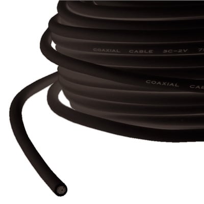 Kábel koax. návin 100m, RG59/BU, 750hm, čierny