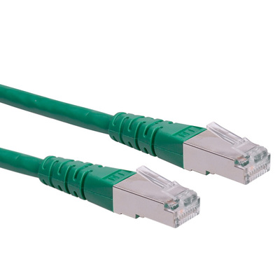 S/FTP (PiMF) Patchkábel 7m cat.6, zelený, Cu