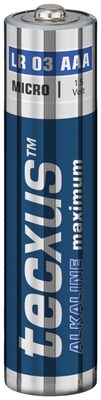 Batéria Tecxus Alkalická AAA (10ks) 1.5V (LR03) 10BL
