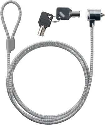 Bezpečnostný zámok, na kľúč 1.5m (priemer lanka 4.5mm)