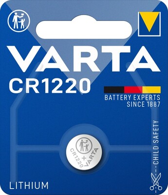 Batéria VARTA Lítiová CR1220 3V 35mAh (6220) 1BL