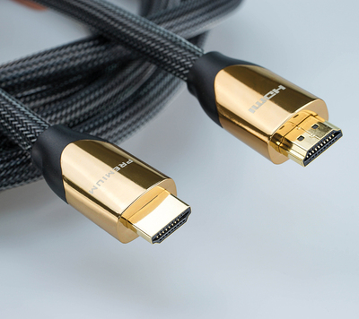 Kábel HDMI M/M 1m, Ultra High Speed+Eth, 4K@60Hz, HDMI 2.0, G, čierny, s certifikátom, Premium