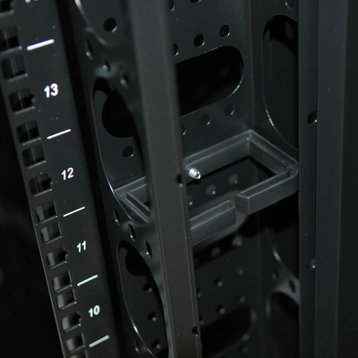 19" Rack na podlahu 42U, čierny, 2000x800x1000 mm (HxWxD)