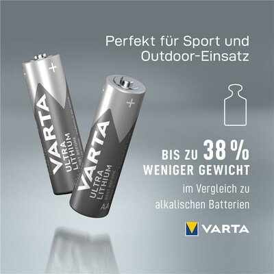 Baterka VARTA Ultra Lítiová AA (2ks) 1.5V (FR6 6106) 2BL