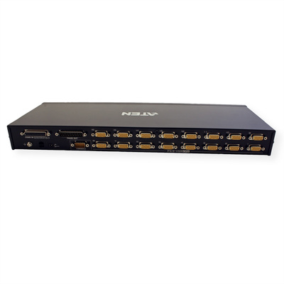 KVM switch/prepínač 16PC, VGA, PS2+USB, HotKeys, OSD