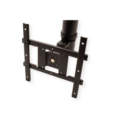 Držiak pre monitor / TV, stropný, max 20kg, dĺžka 65-105cm, VESA 75/100/200, čierny