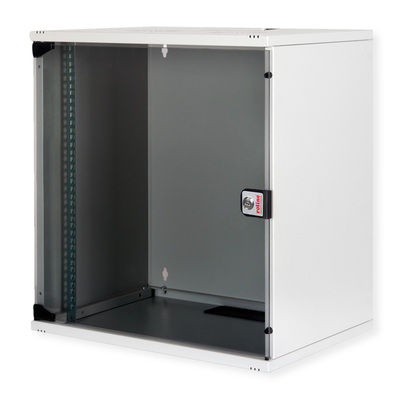 19" Rack na stenu 12U, sivý, 595x540x400 mm (HxWxD), RAL7035, BASIC