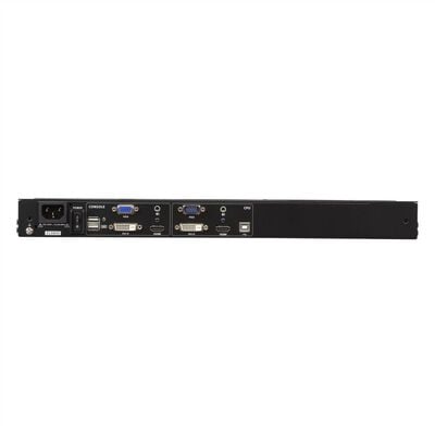 KVM konzola 18.5" LCD, HDMI, VGA, DVI, USB, US Layout