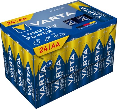 Batéria VARTA Longlife Power Alkalická AA (24ks) 1.5V (LR6)
