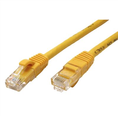 UTP Patchkábel 5m cat.6a, žltý, Cu