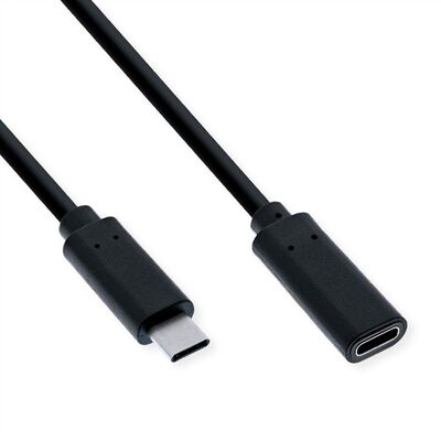 Kábel USB 3.2 Gen 2x2, Typ C CM/CM 2m, 20Gbps, PD 60w 20V3A, Videoprenos DP v1.2, čierny