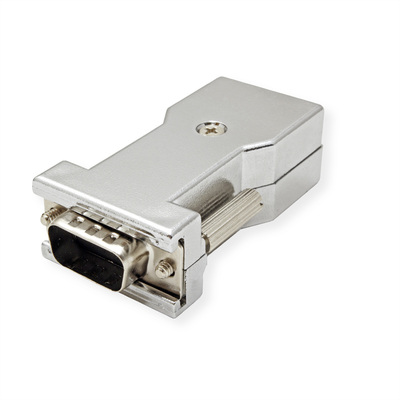 Adaptér/redukcia D-SUB 9pin, DB9/RJ45 M/F, neosadený