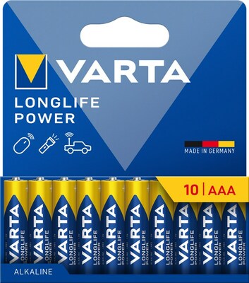 Baterka VARTA Longlife Alkalická AAA (10ks) 1.5V (LR03) 10BL