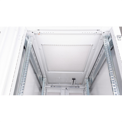 19" Rack na podlahu 42U, 1970x600x1200mm (HxWxD), PRO, sivý