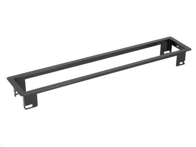 Power Frame rámik 6 pozície, 369x73x36mm, oceľ, čierny