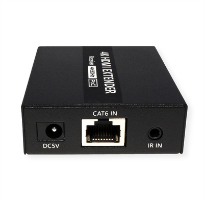 Predĺženie HDMI cez TP do 40m, IR, 4K@60Hz, Power over Cable (PoC), s lokálnym monitorom "loop out"