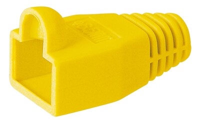 Krytka na konektor RJ45, žltá