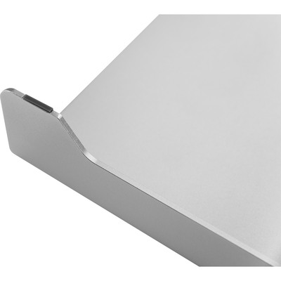Stojan/podstavec na LCD monitor, hliník, 63mm, max. 10kg, sivý