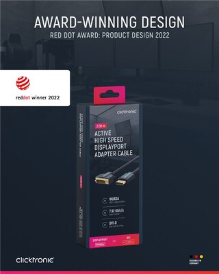 Kábel DisplayPort na DVI-D M/M 2m, jednosmerný, max. 1920x1200@60Hz, modrý, pozl. konektor, C