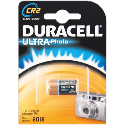 Baterka DURACELL Ultra Photo Lítiová CR2 3V (DLCR2 CR-2 5046LC) 1BL