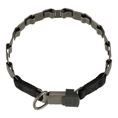 Obojok Neck-Tech Fun 2cm/48cm, ClicLock, nerezová oceľ, čierny, HS