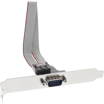 Lišta do PC s 1x RS232 9pin, 0.6m káblom