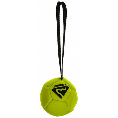 Lopta futbalová s priemerom 8cm, s uškom, malá, ekokoža, rôzne farby