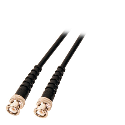Kábel BNC-BNC M/M 5m, 50 Ohm, RG58, čierny