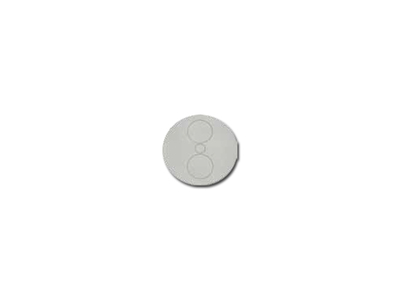 TWIST 2xSCHUKO 230V, 2m kábel 1.5mm², vidlica CEE7/7, nerezová farba