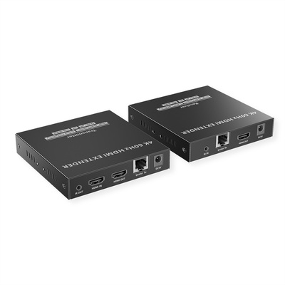Predĺženie HDMI cez TP do 120m, IR, (aj cez LAN/TCP/IP), 4K@60Hz, RS232, s lokálnym monitorom