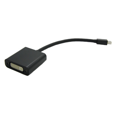 Adaptér mini DisplayPort na DVI-I M/F, 15cm čierny