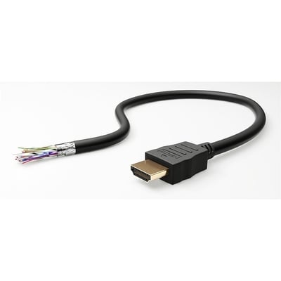 Kábel HDMI M/M 2m, Ultra High Speed+Eth, 8K@60Hz, HDMI 2.1, G pozl. kon., čierny