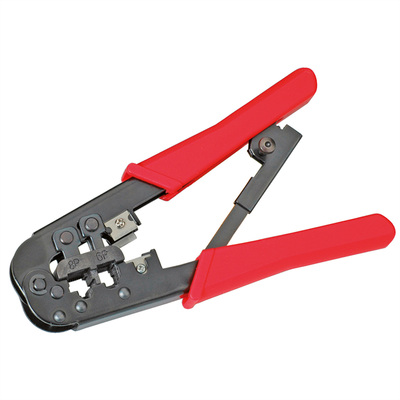 Kliešte krimpovacie RJ11/RJ12/RJ45, červené