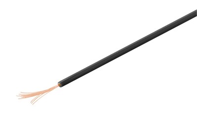 Kábel medený izolovaný 10m, 1x0.14mm, čierny