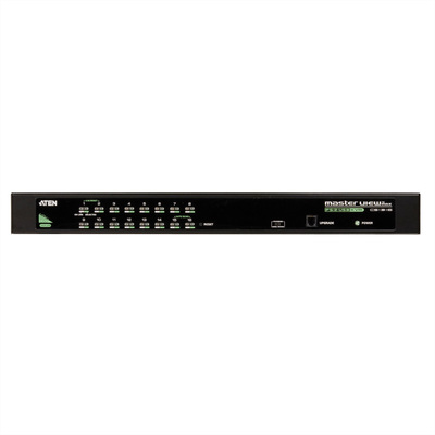 KVM switch/prepínač 16PC, VGA, PS2+USB, OSD