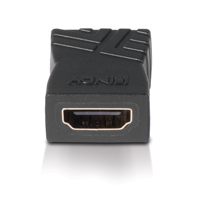 Adaptér/spojka HDMI F/F, 4K@60Hz, 18G, čierny