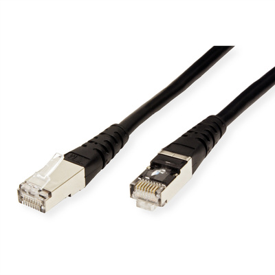 S/FTP (PiMF) Patchkábel 20m cat.6, čierny, Cu