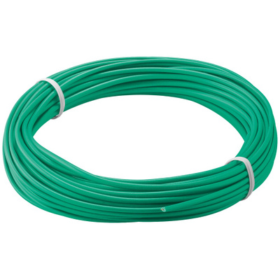 Kábel medený izolovaný 10m, 1x0.14mm, zelený