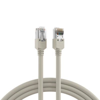 S/UTP Patchkábel 5m cat.5e, sivý, Cu, Datwyler 5502 flex s TM11