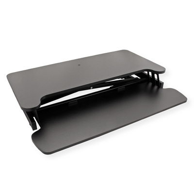 Stojan nastavyteľné pracovisko, 800x400mm, Sit - Stand Up, čierny