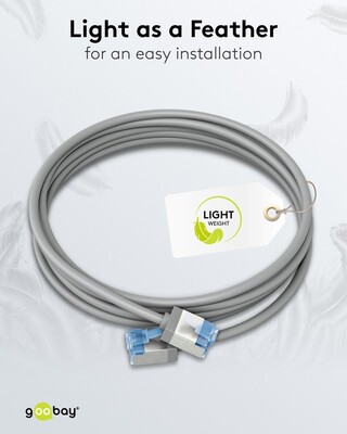 U/FTP Patchkábel LSOH TPE 15m cat.6a, sivý, slim, Cu, Flex Cable, Eco obal