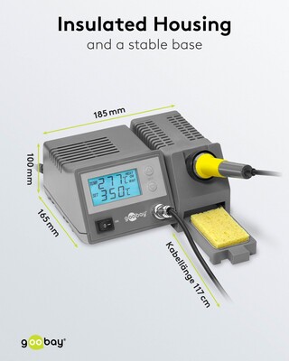 Elektrická spájkovačka 48 W profi digitálna s LCD displejom EP5