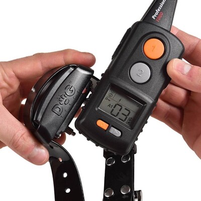 Elektronický výcvikový obojok d-control professional 1000 mini, oranžový