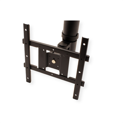 Držiak pre monitor / TV, stropný, max 20kg, dĺžka 65-105cm, VESA 75/100/200, čierny