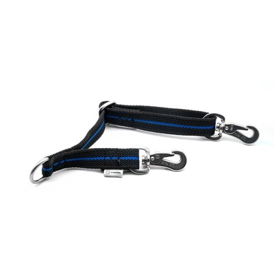 Bezpečnostný adaptér ku korekčnému obojku, pogumovaný, 10-20cm, modro-čierny, HS