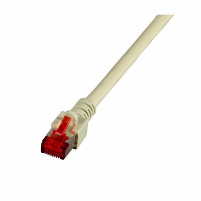 S/FTP (PiMF) Patchkábel LSOH 15m, cat.6, sivý, Cu