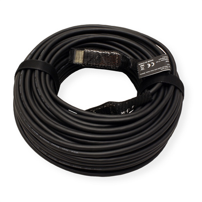 Kábel HDMI M/M 10m, Ultra High Speed+Eth, 8K@60Hz, HDMI 2.1, čierny, jednosmerný, aktívny, optický