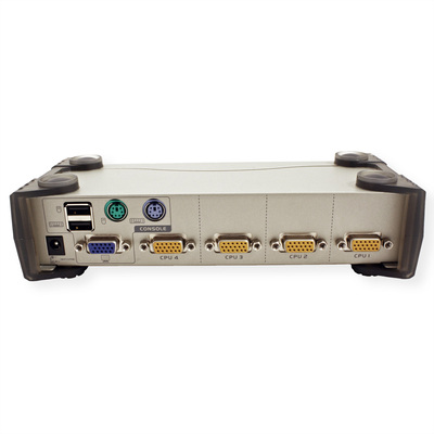 KVM switch/prepínač 4PC, VGA, PS2+USB